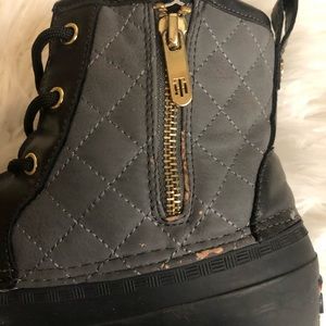 Tommy Hilfiger Quilted Duck Boots